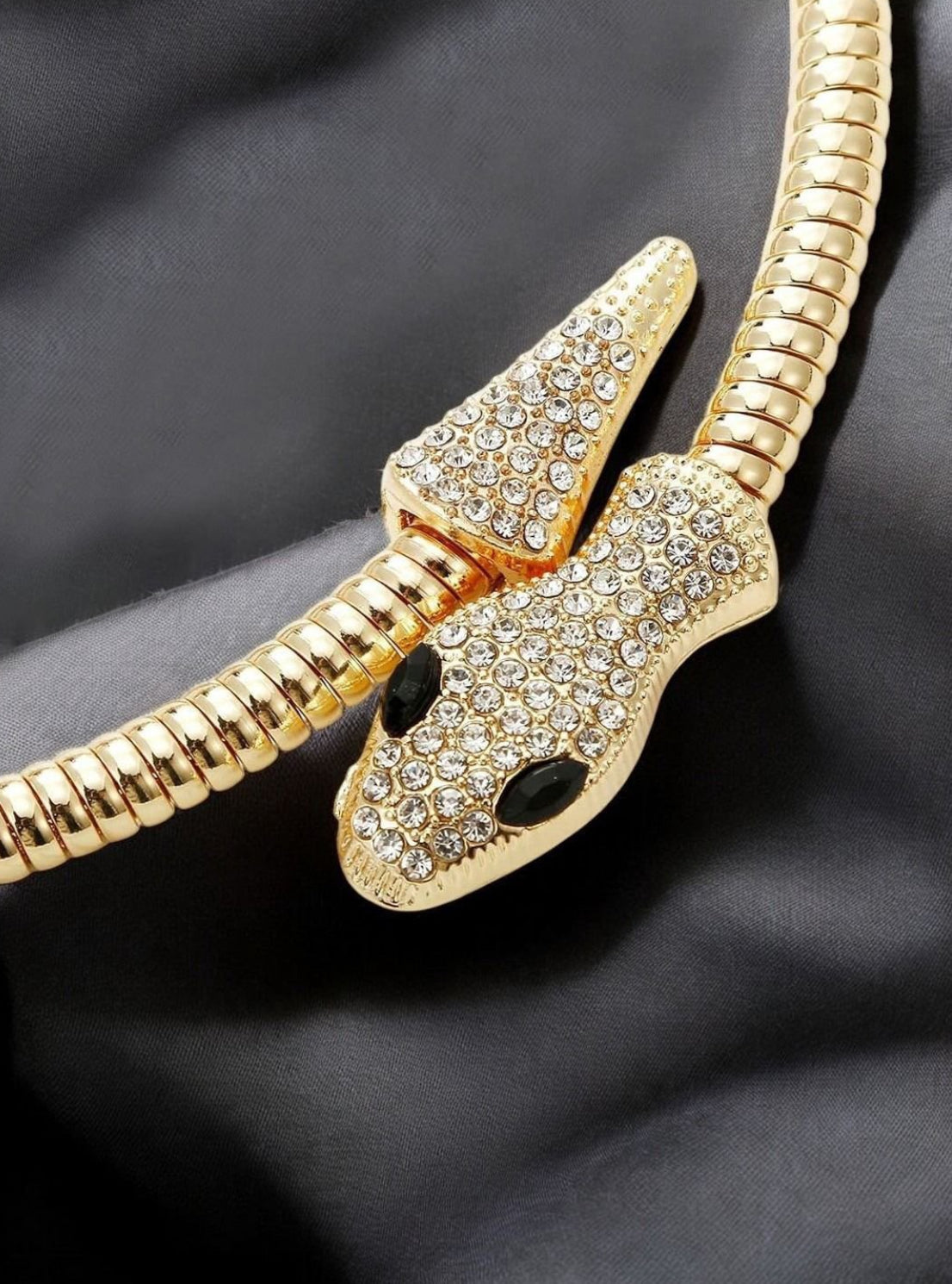 Serpenti Snake Western Choker Necklace