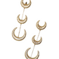 3 Chand Western Earrings