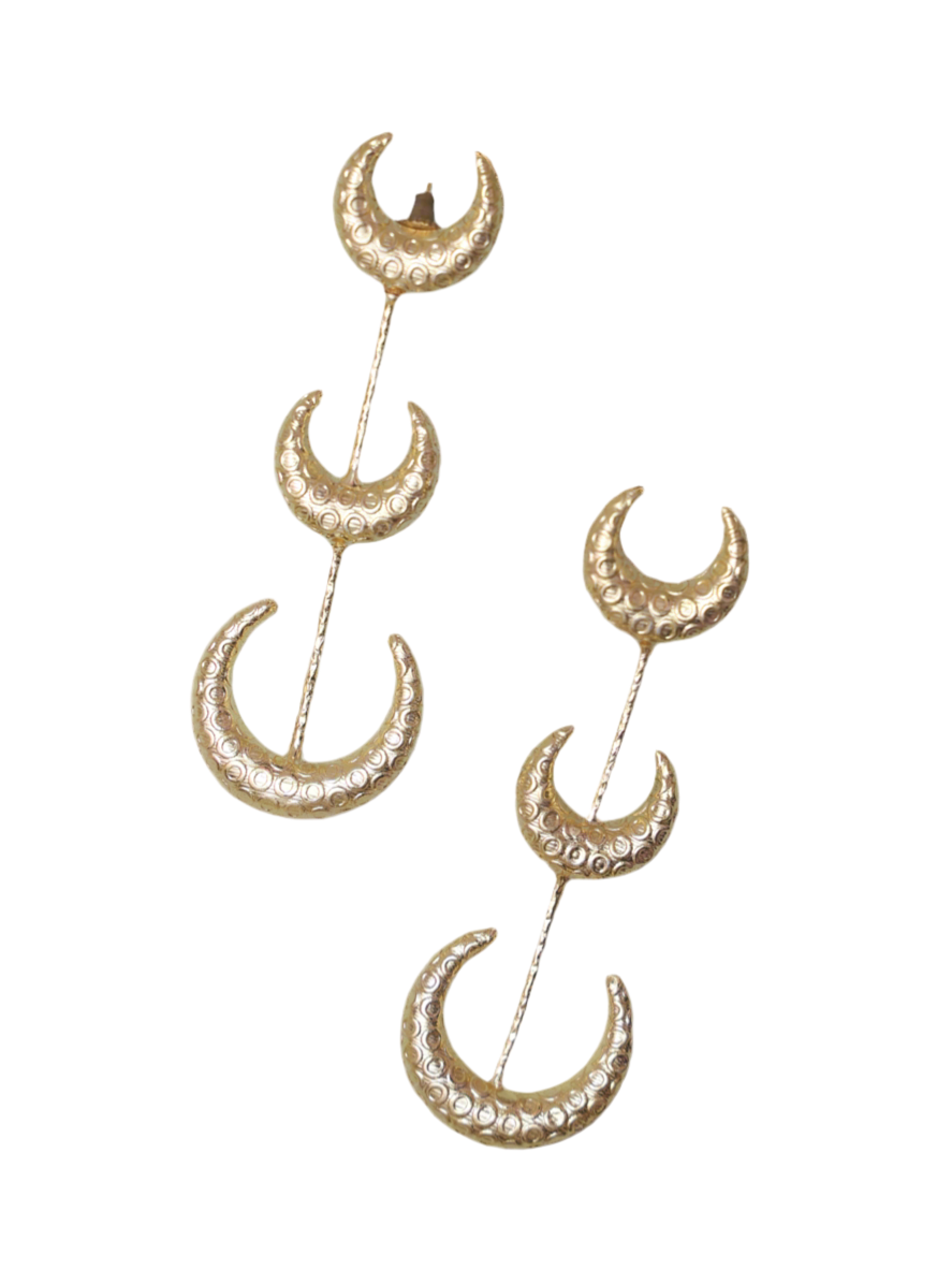 3 Chand Western Earrings