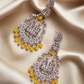 Yellow Qutub Chandbalis