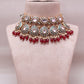 Ruby Kritika Necklace Set