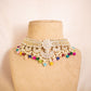 Multicolor Darpali Necklace Set