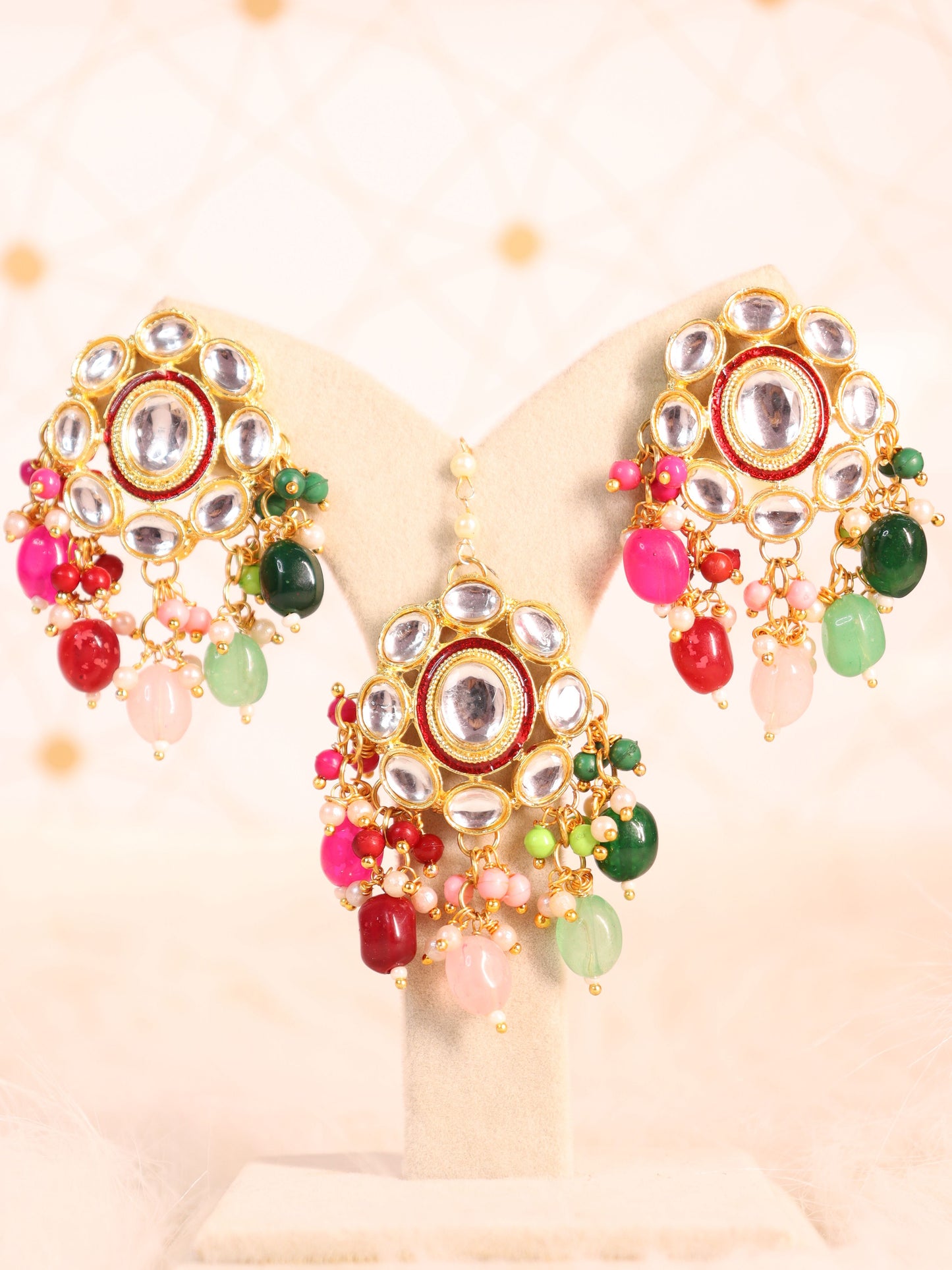 Multicolor Kanisha Necklace Set