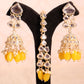 Yellow Dami Necklace Set