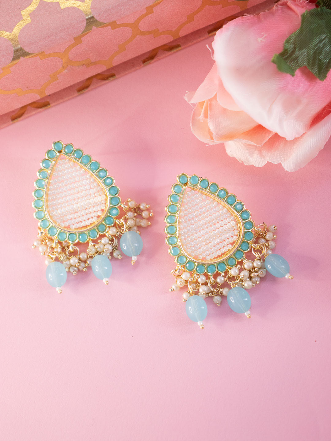 Turquoise Kinjal Earrings