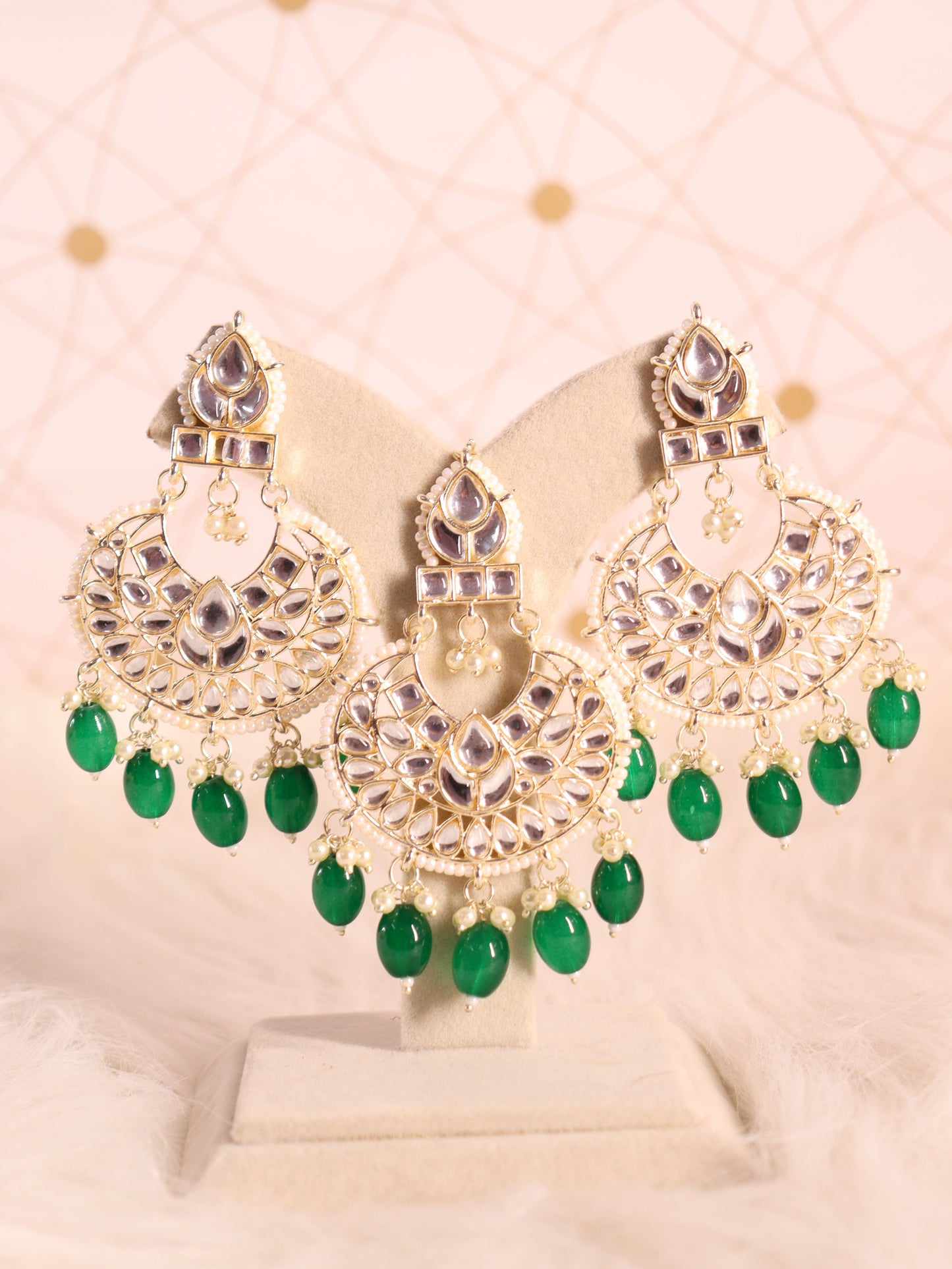 Green Zilpah Necklace Set