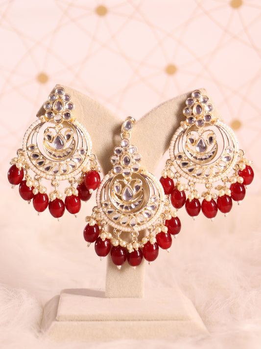 Red Jemma Necklace Set