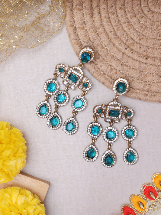 Turquoise Madani Deisgner Earrings