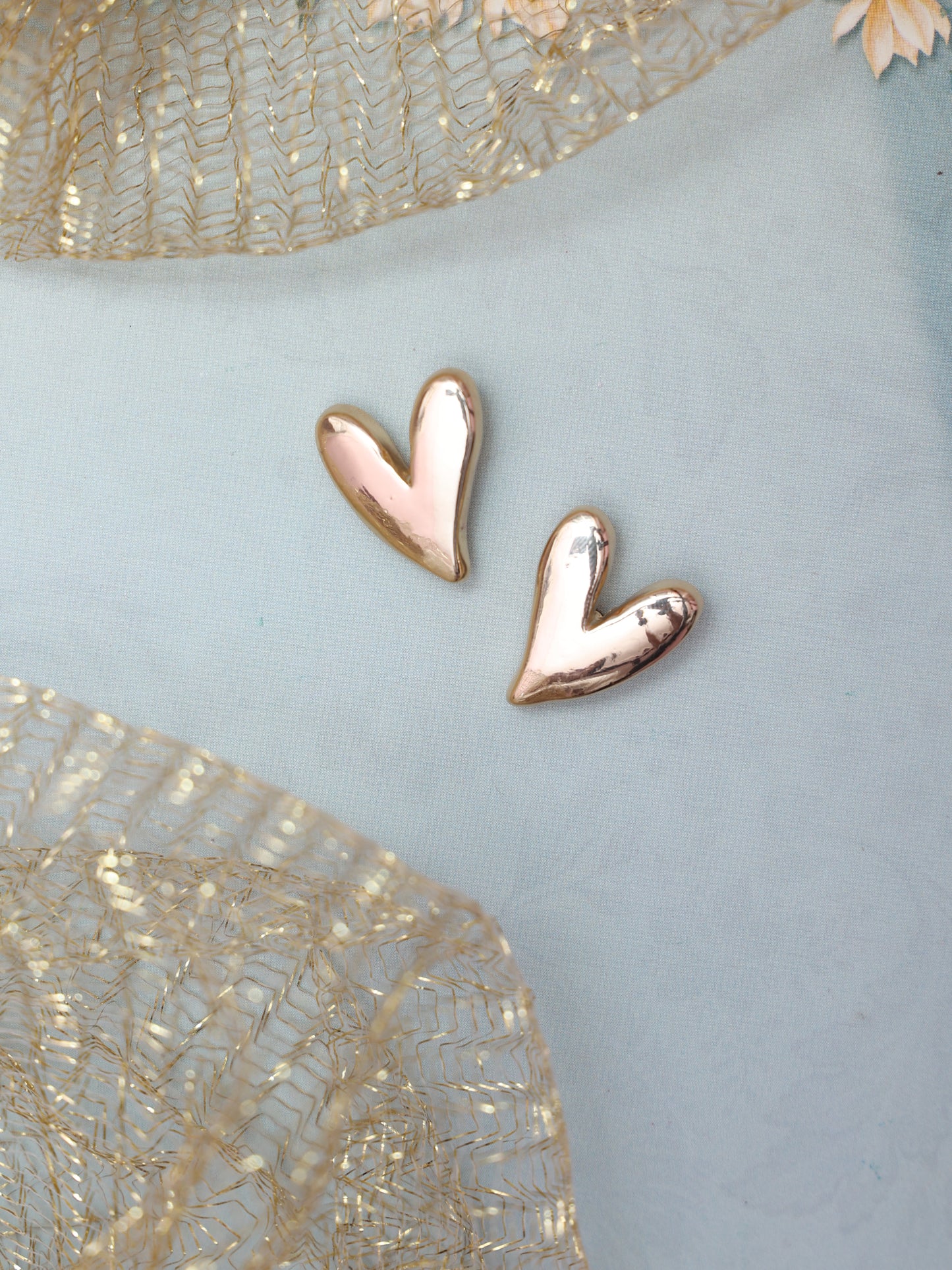 Small Heart Shaped Western Earrings