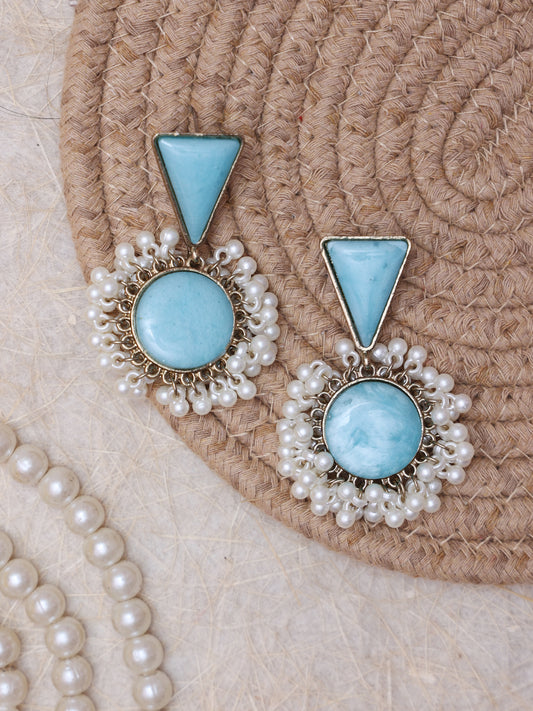 Turquoise Sachi Western Earrings