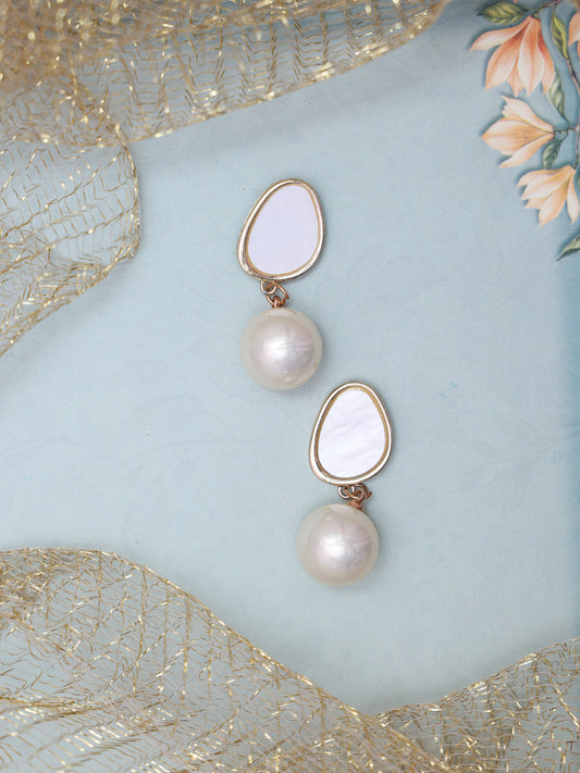 Pearl Stud Western Earrings