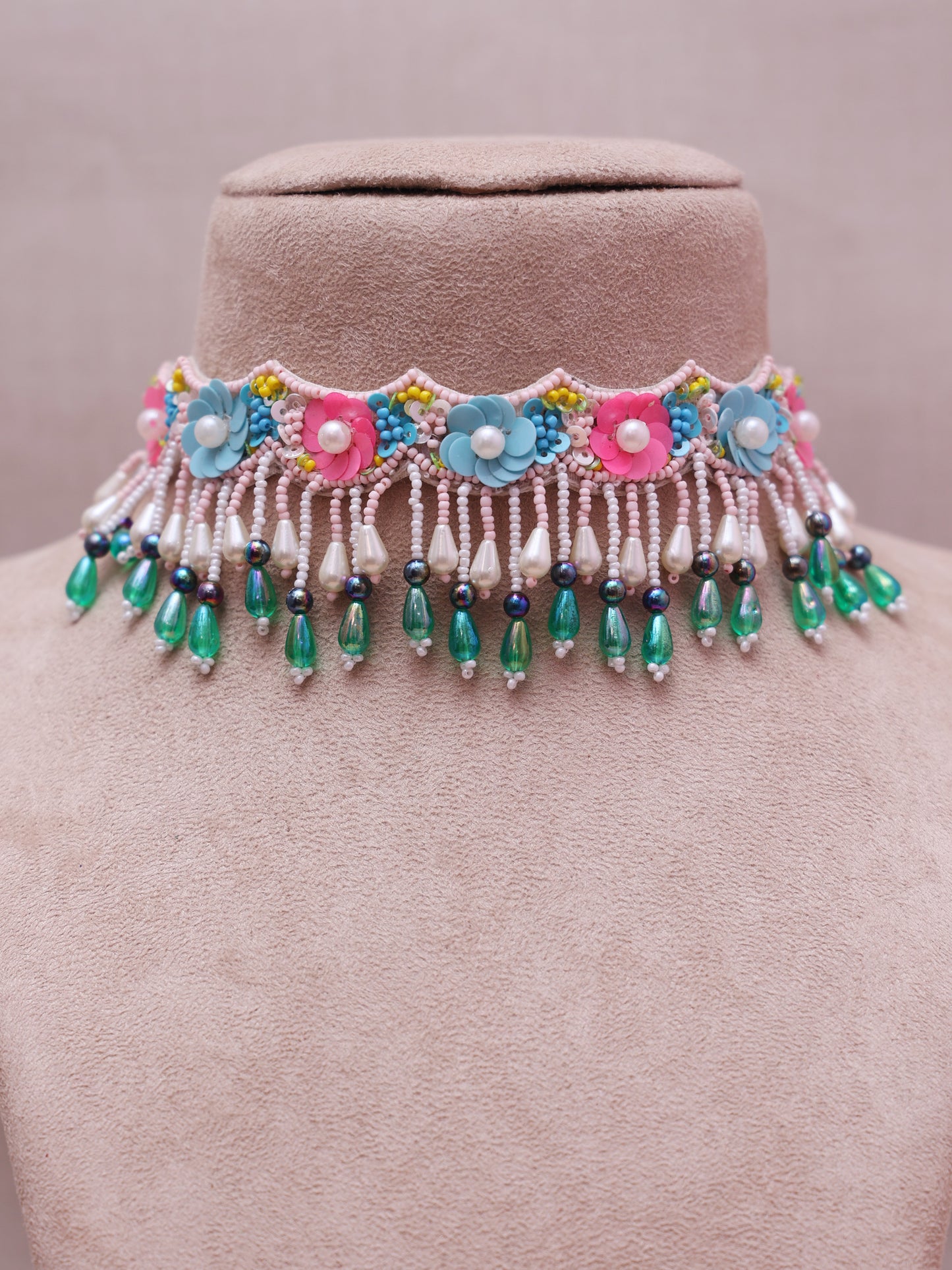 Multicolor Mohini Necklace Set