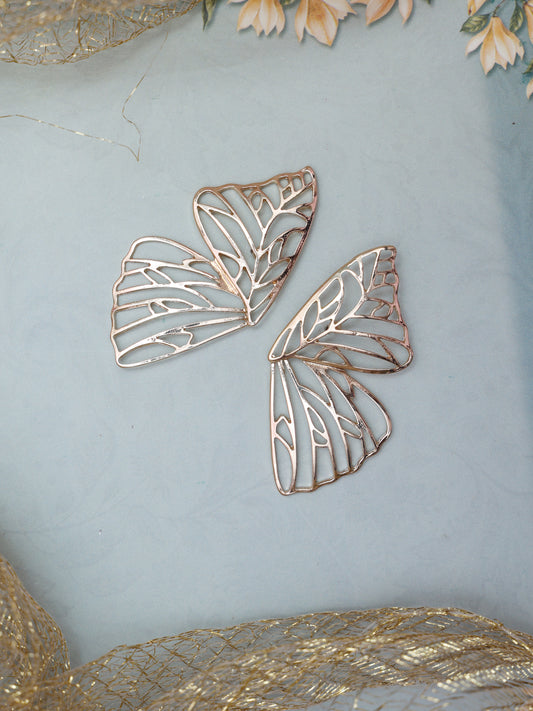 Butterfly Outline Western Earrings