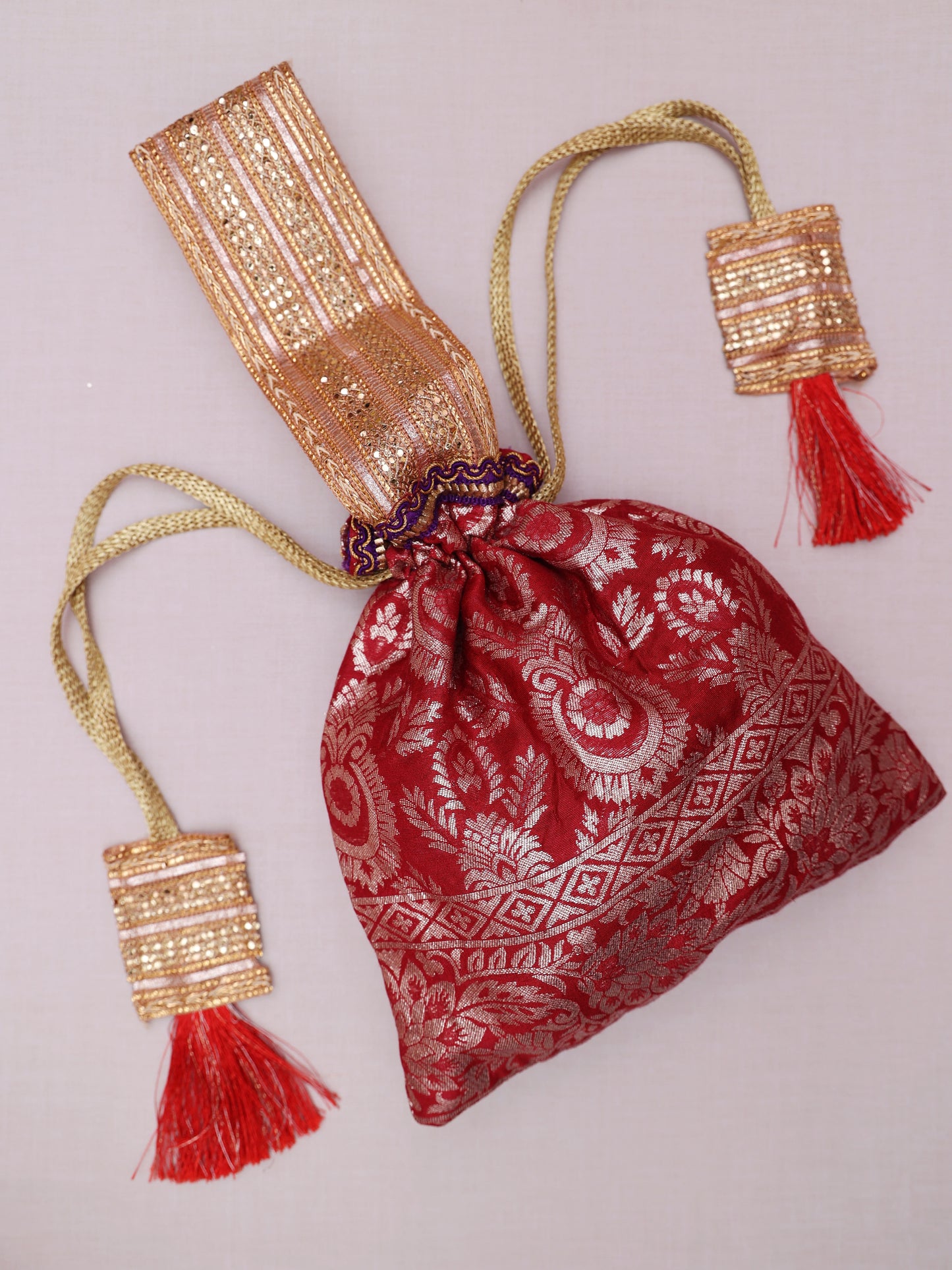 Red Freya Potli Bag