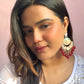 Maroon Saloni Designer Earrings