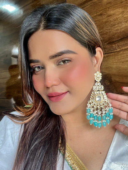 Turqoise Yami Designer Earrings
