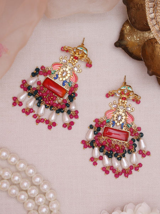 Pink Zilmil Designer Earrings