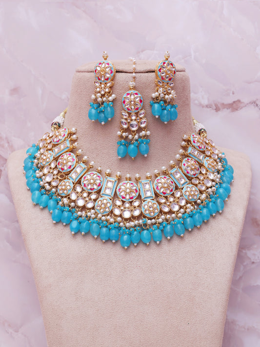 Turquoise Ariya Necklace Set