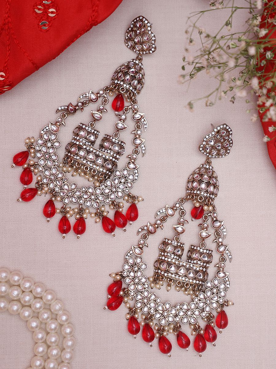 Red Qutub Chandbalis