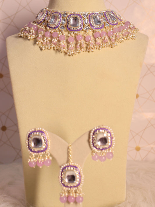 Lilac Rhea Necklace Set