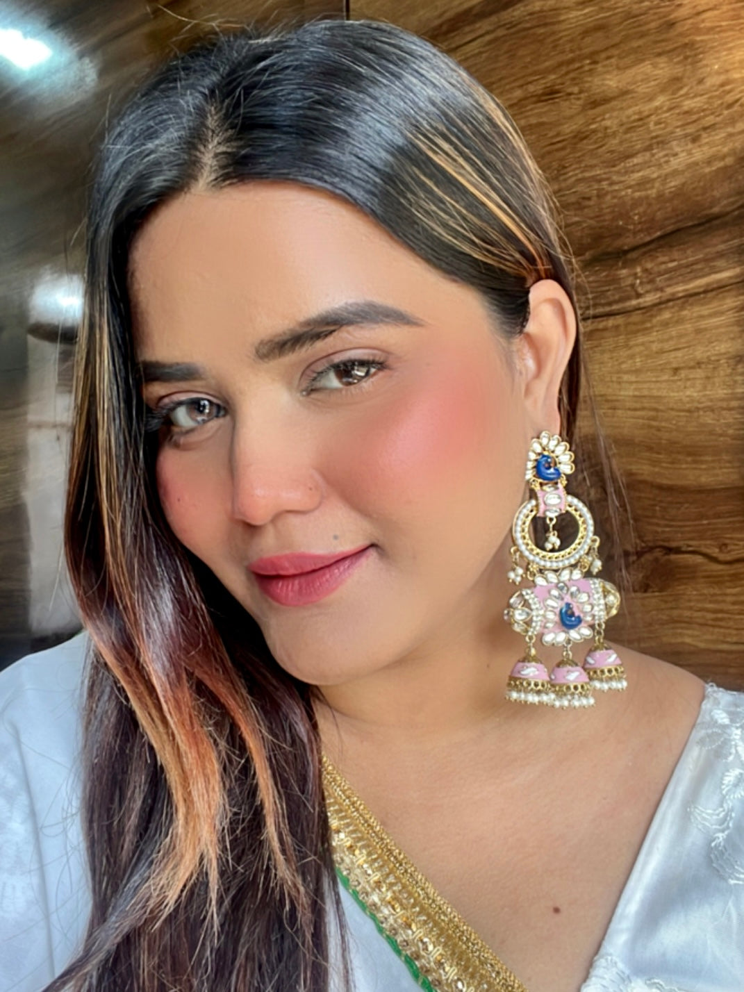 Blush Kalki Designer Jhumkis