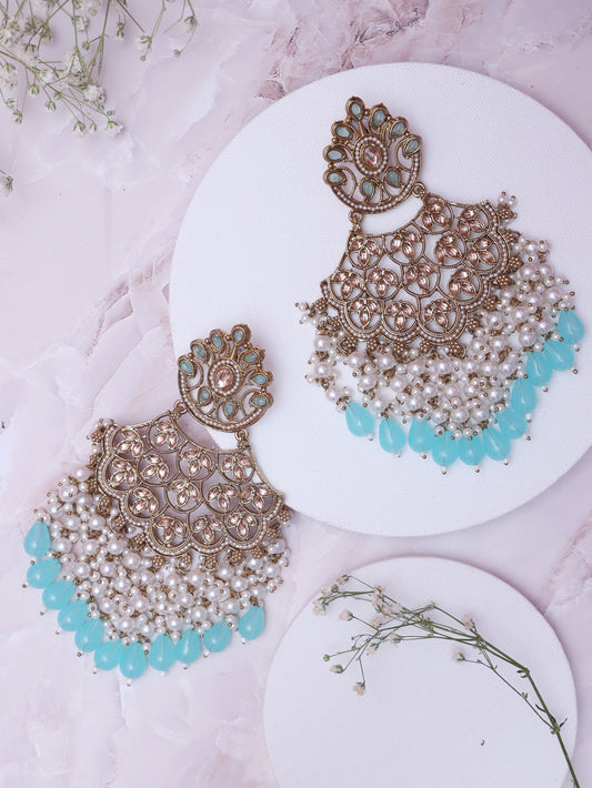 Turquoise Labuki Designer Earrings