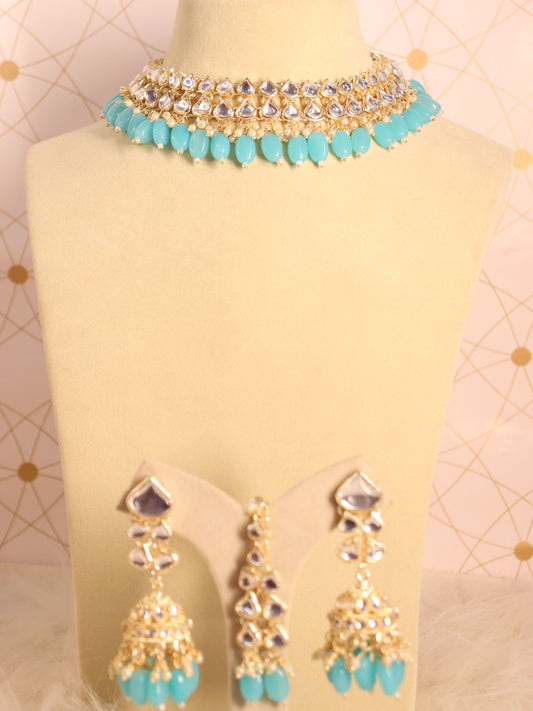 Turquoise Dami Necklace Set