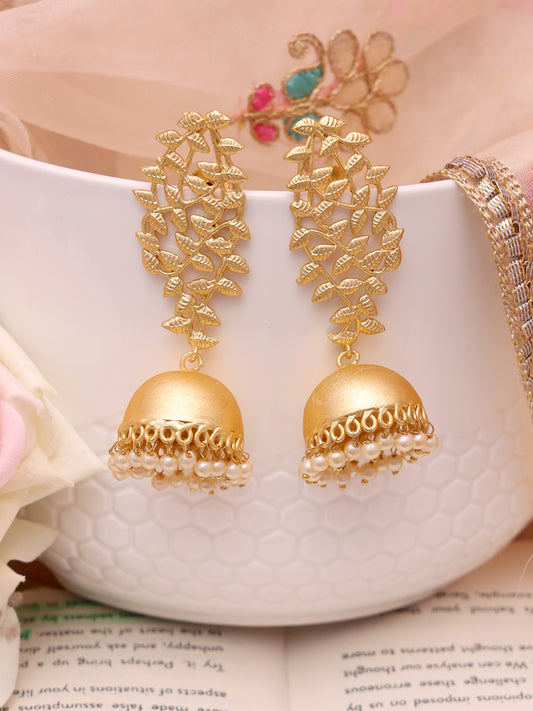 Golden Dadhija Jhumkis