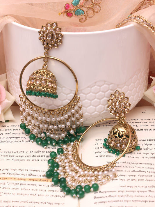 Emerald Faatina Jhumki Balis