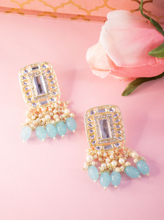 Turquoise Subha Earrings