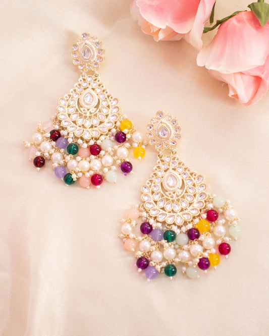 Multicolor Ruchika Designer Earrings