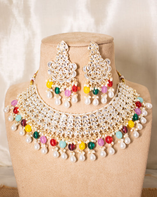 Multicolor Ameya Jewellery Set