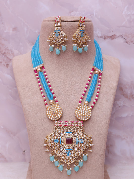 Turquoise Odoti Necklace Set