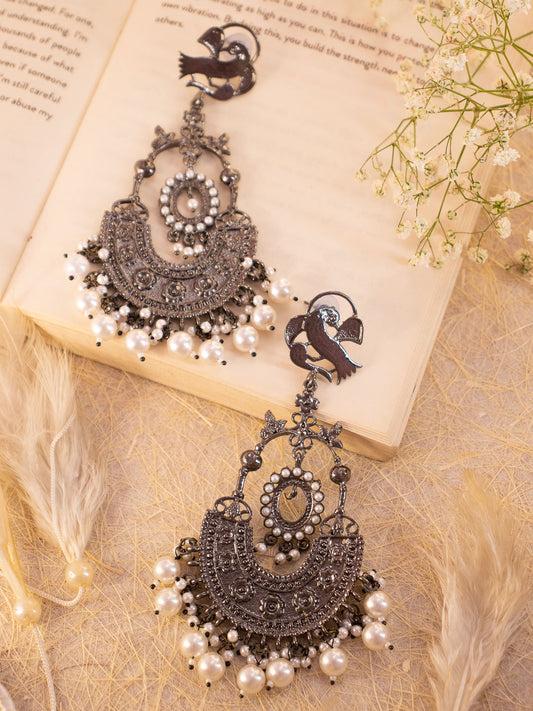 Alia Oxidized Chandbalis