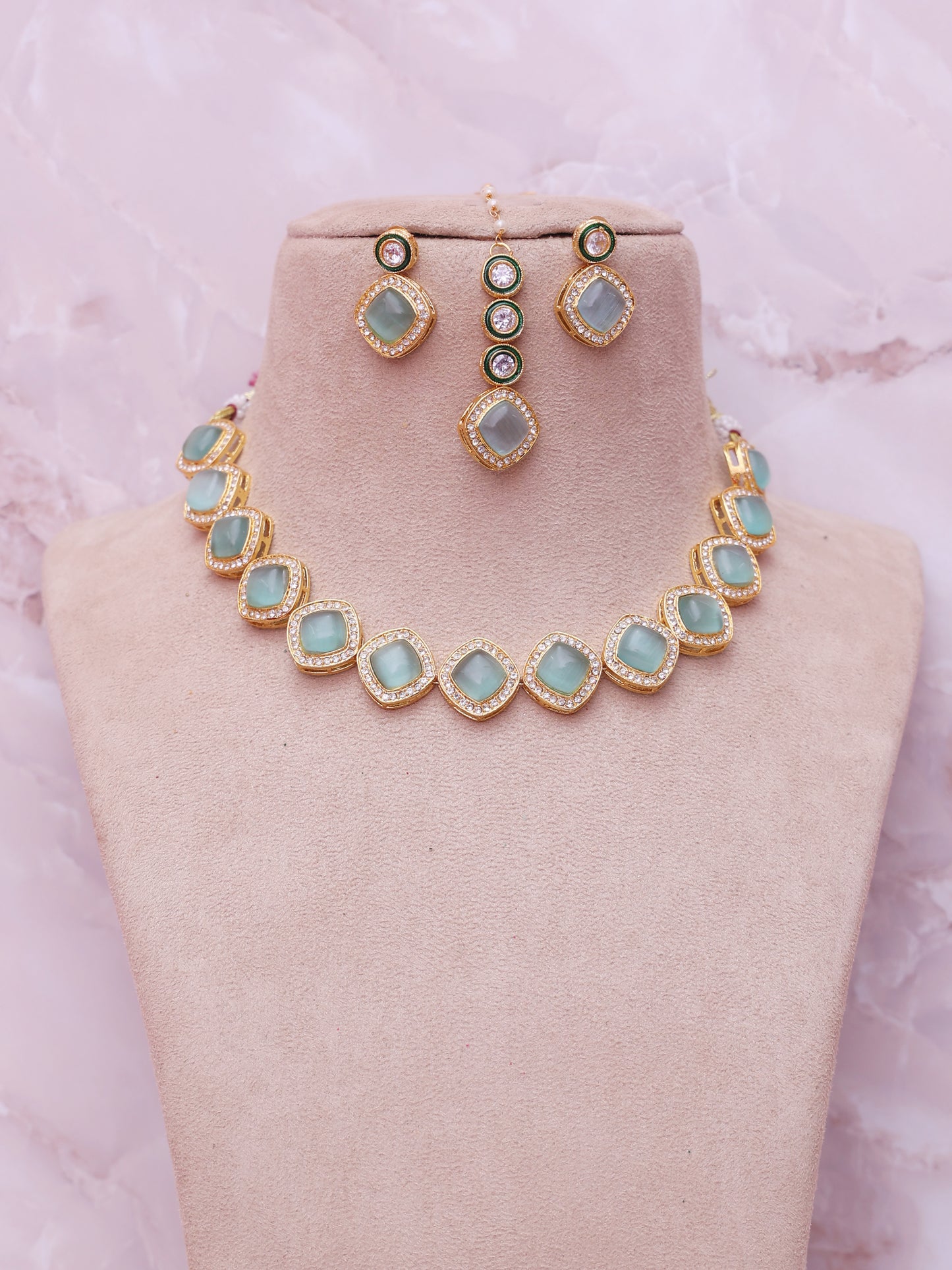 Mint Julia Necklace Set