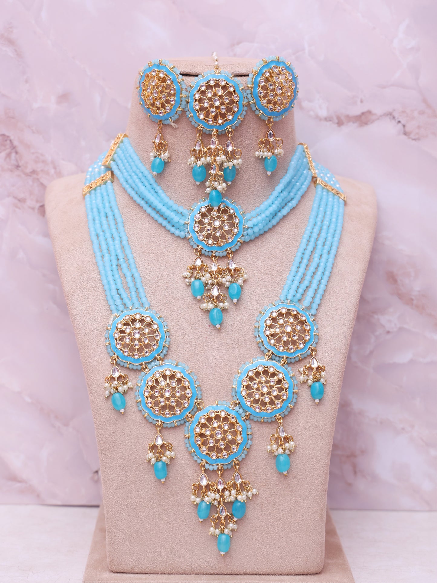 Turquoise Haima Necklace Set