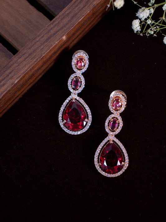 Red Eva AD Earrings