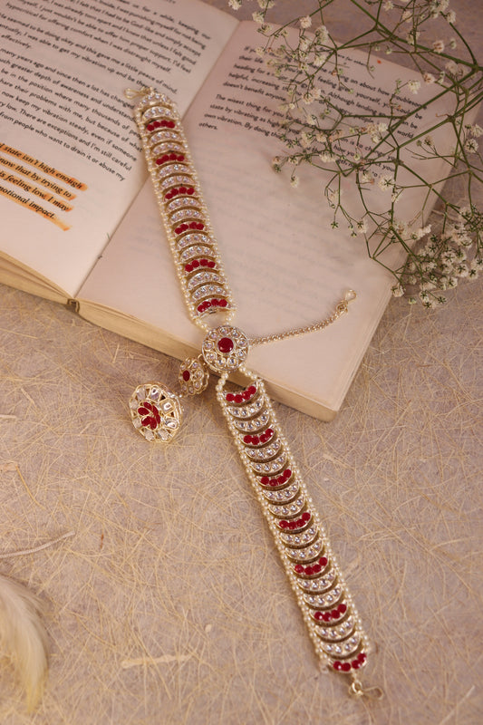 Red Mriganshi Mathapatti