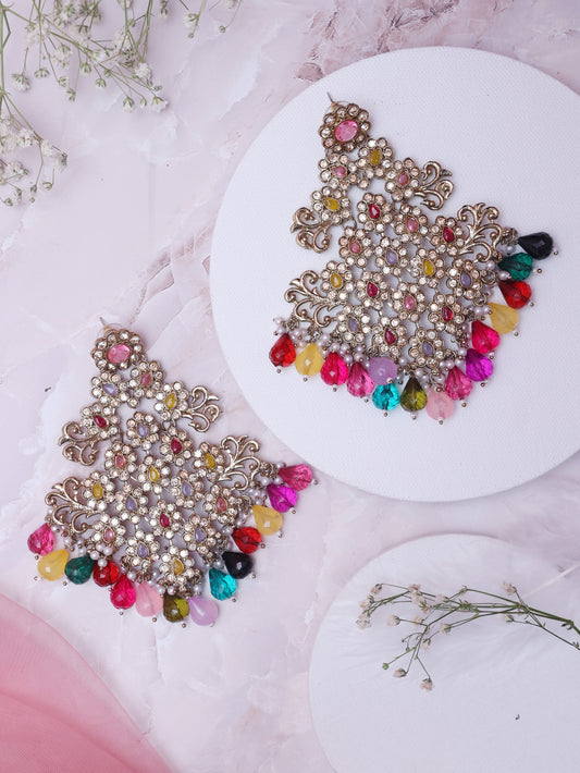 Multicolor Eashita Designer Earrings