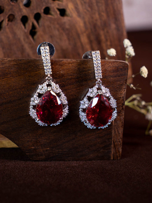 Red Grace AD Earrings