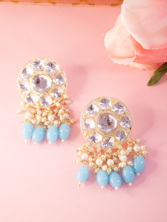 Turquoise Shree Earrings