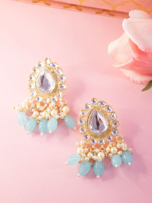 Turquoise Greeshma Earrings