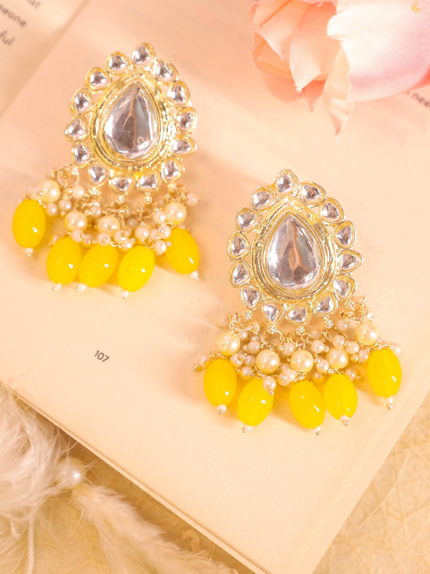 Yellow Keemaya Earrings