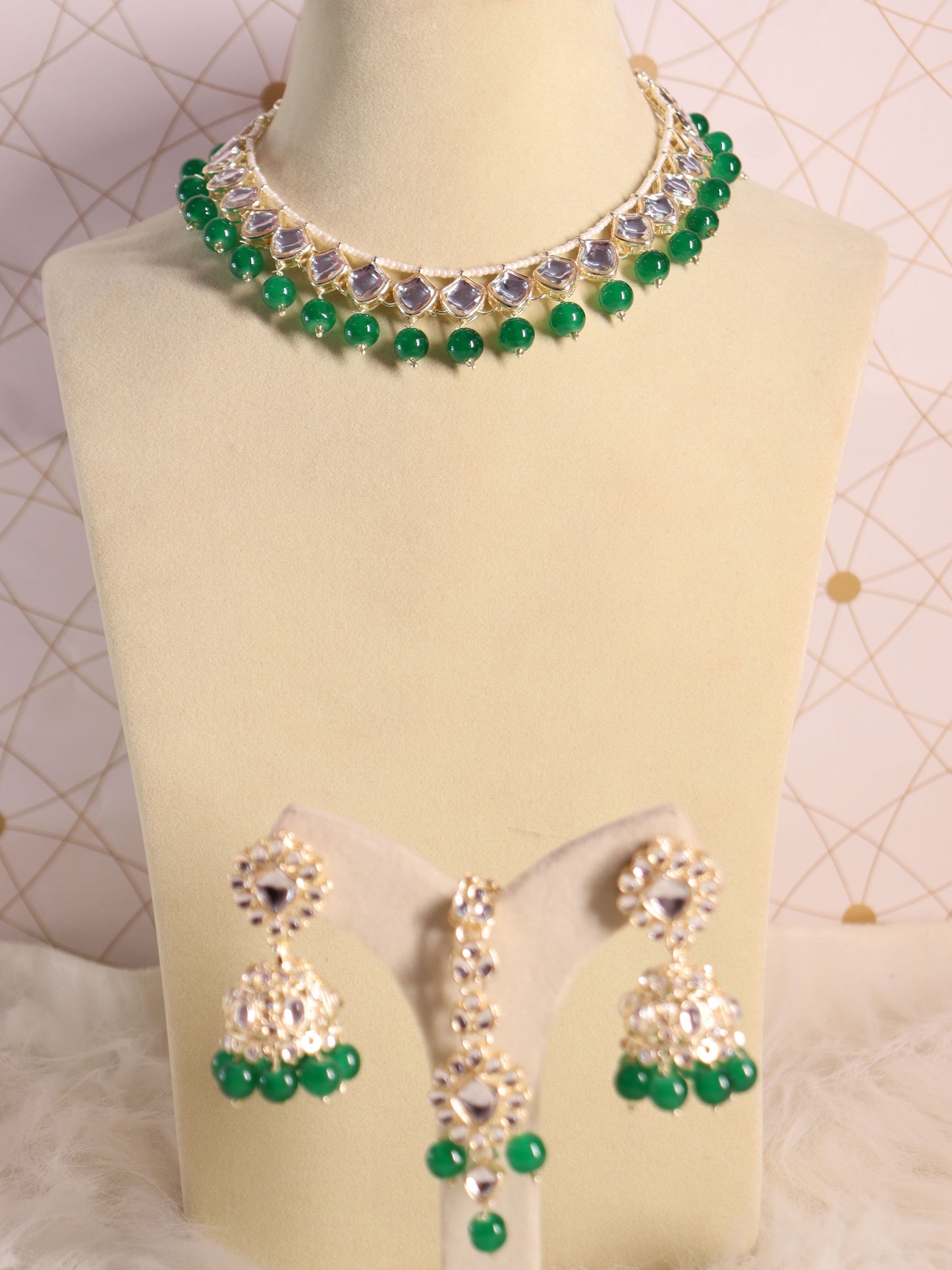 Green Daya Necklace Set