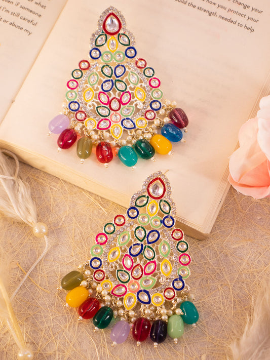 Multicolor Hunny Designer Earrings