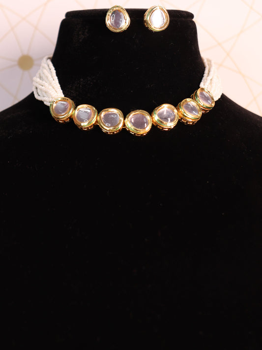 Remi Polki Necklace Set