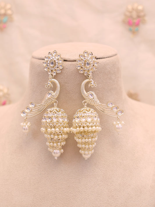 Ivory Qahira Jhumkis