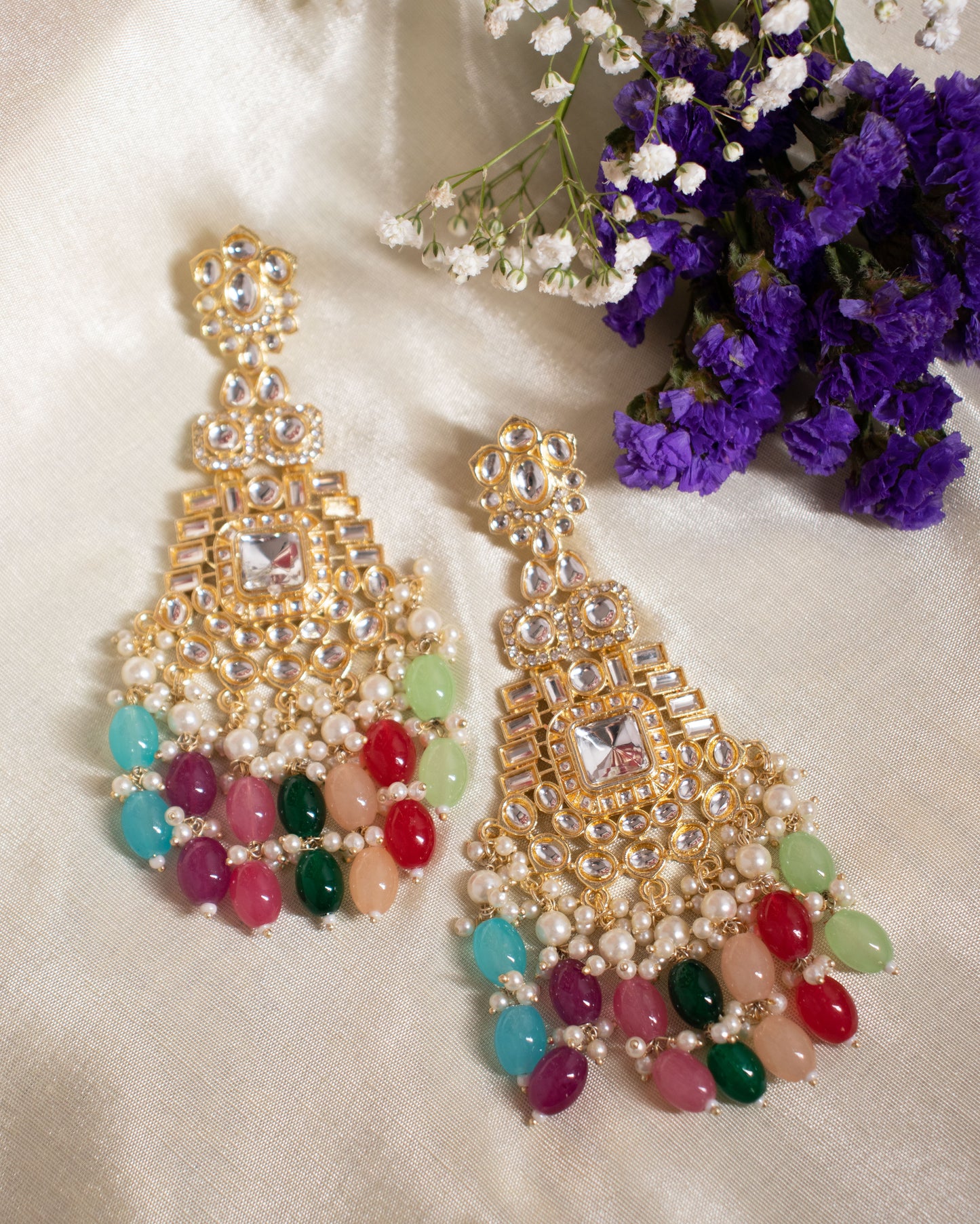 Multicolor Yami Designer Earrings