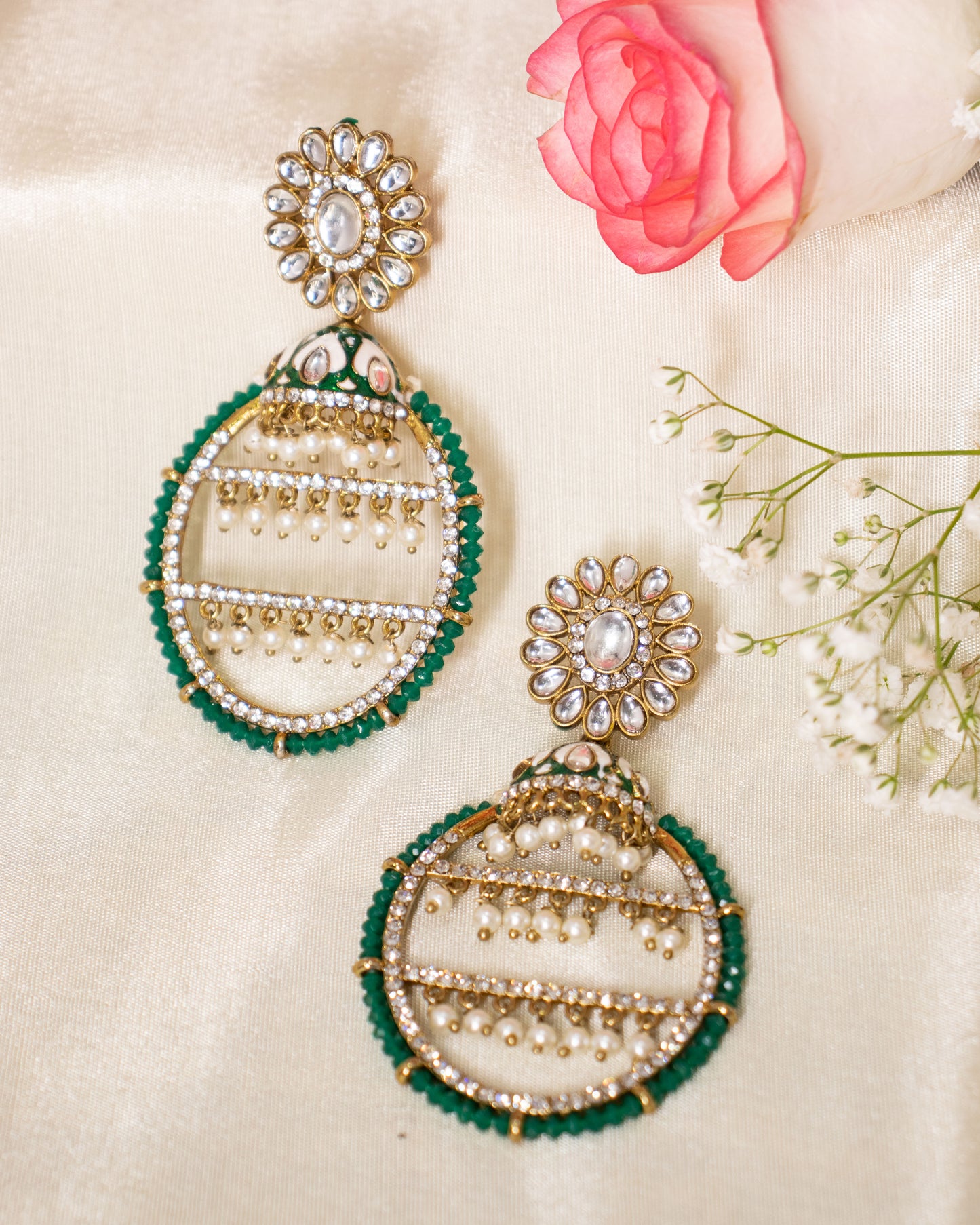 Emerald Pahal Designer Earrings