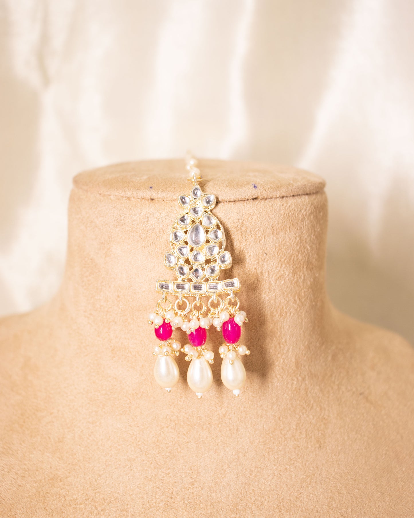 Pink Soha Jewellery Set